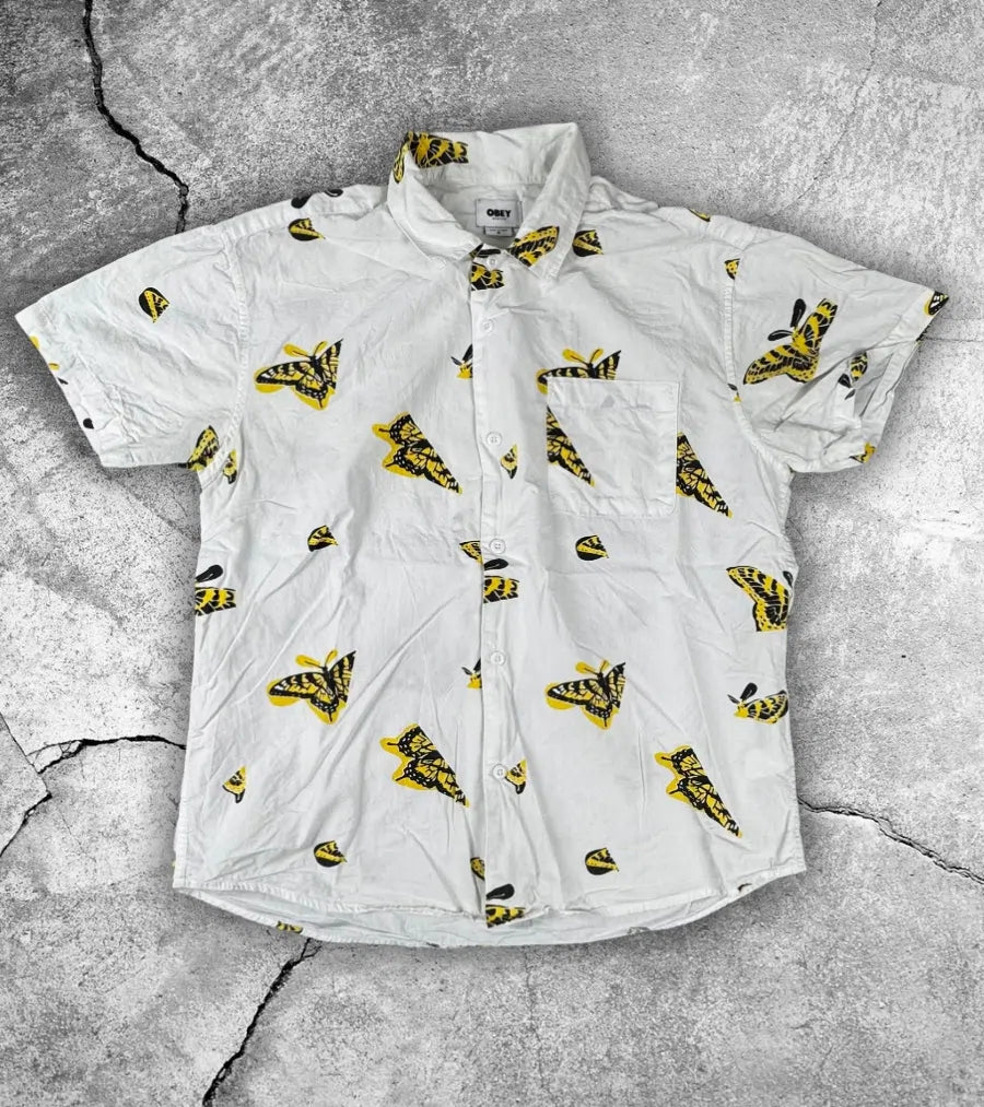 Obey Schmetterlingshemd M